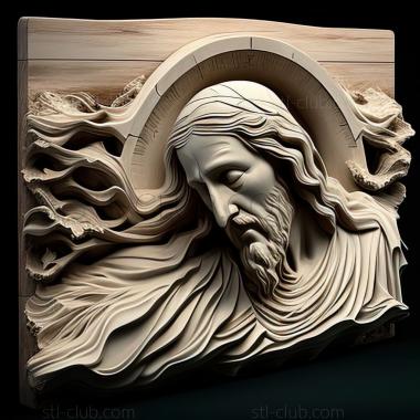 3D model st jesus (STL)